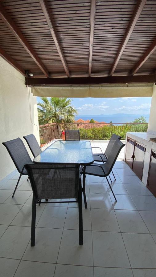 Amazing Sea View Loft, Afytos Apartment ภายนอก รูปภาพ
