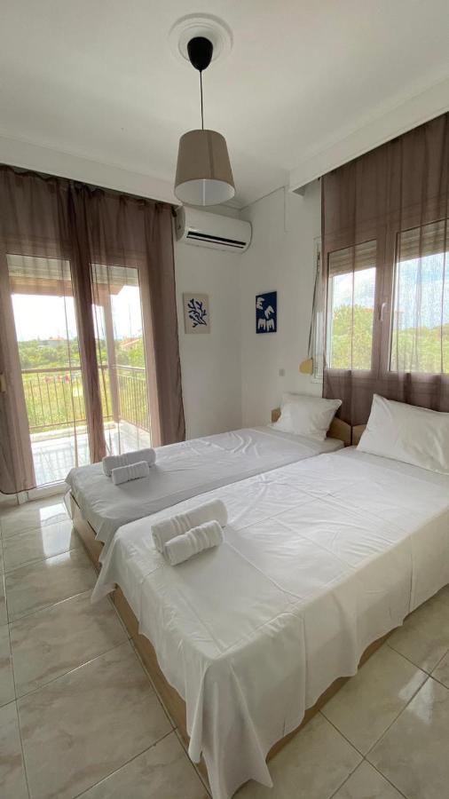 Amazing Sea View Loft, Afytos Apartment ภายนอก รูปภาพ