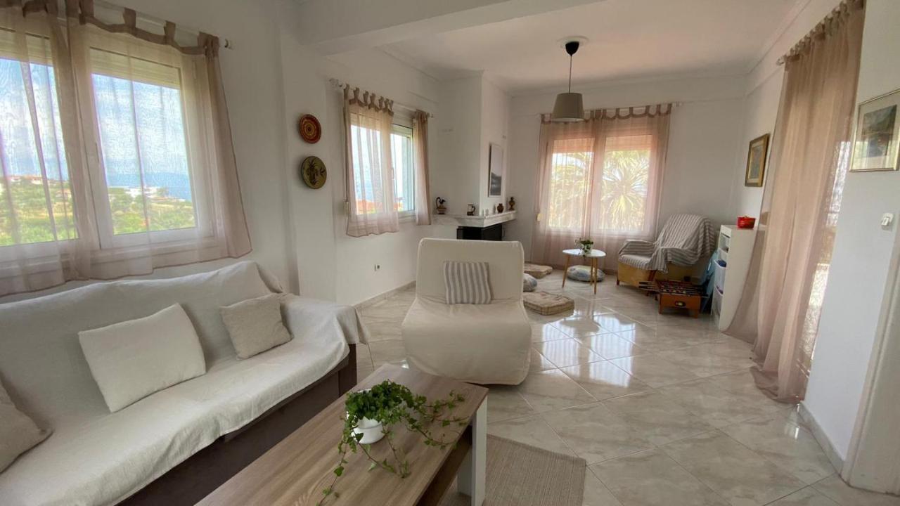 Amazing Sea View Loft, Afytos Apartment ภายนอก รูปภาพ