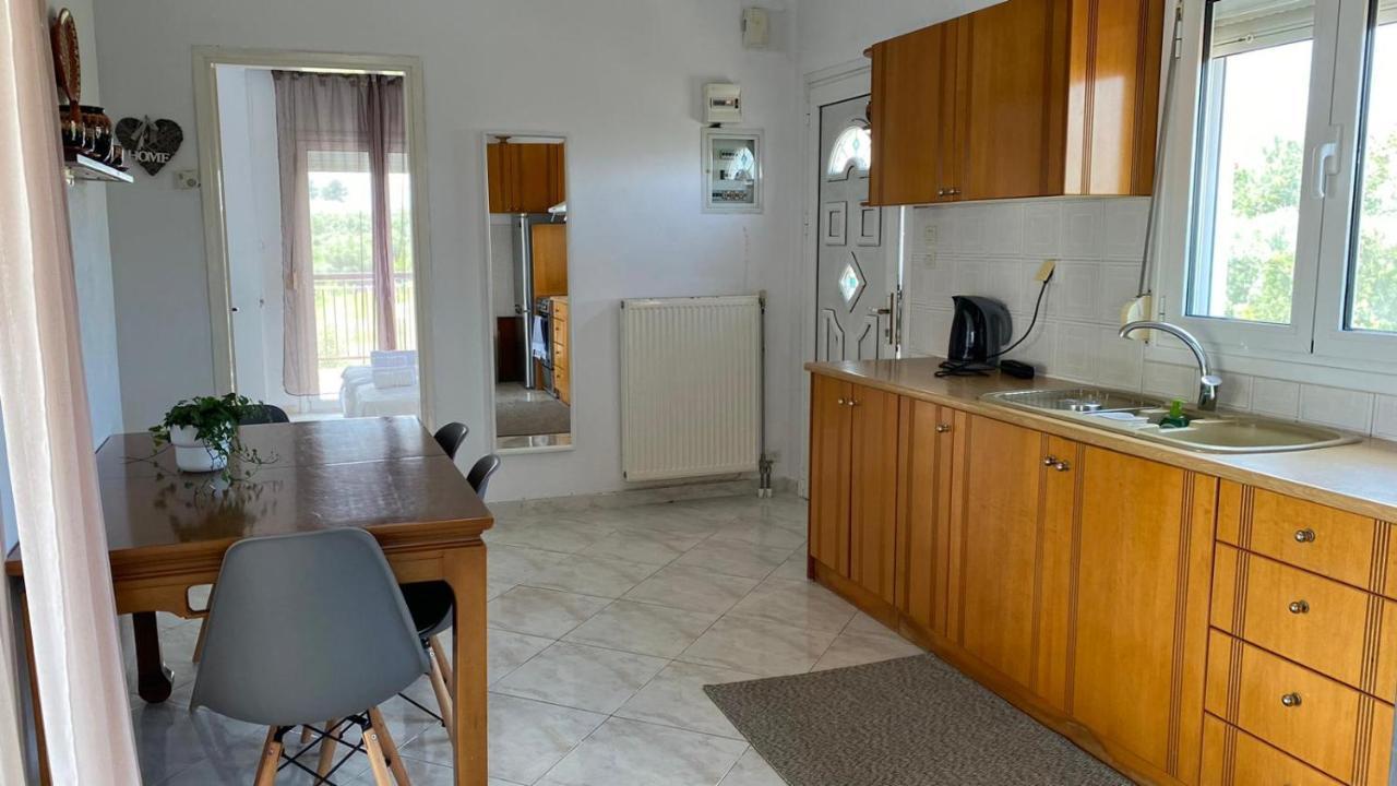 Amazing Sea View Loft, Afytos Apartment ภายนอก รูปภาพ
