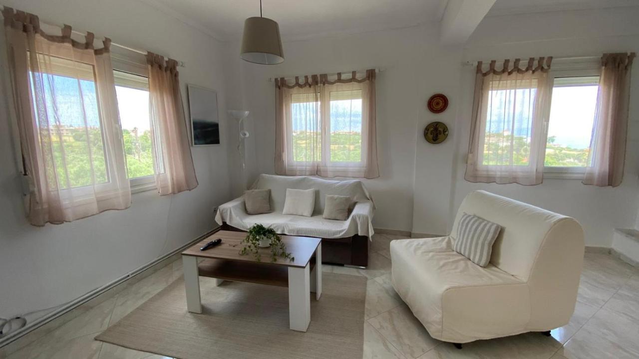 Amazing Sea View Loft, Afytos Apartment ภายนอก รูปภาพ