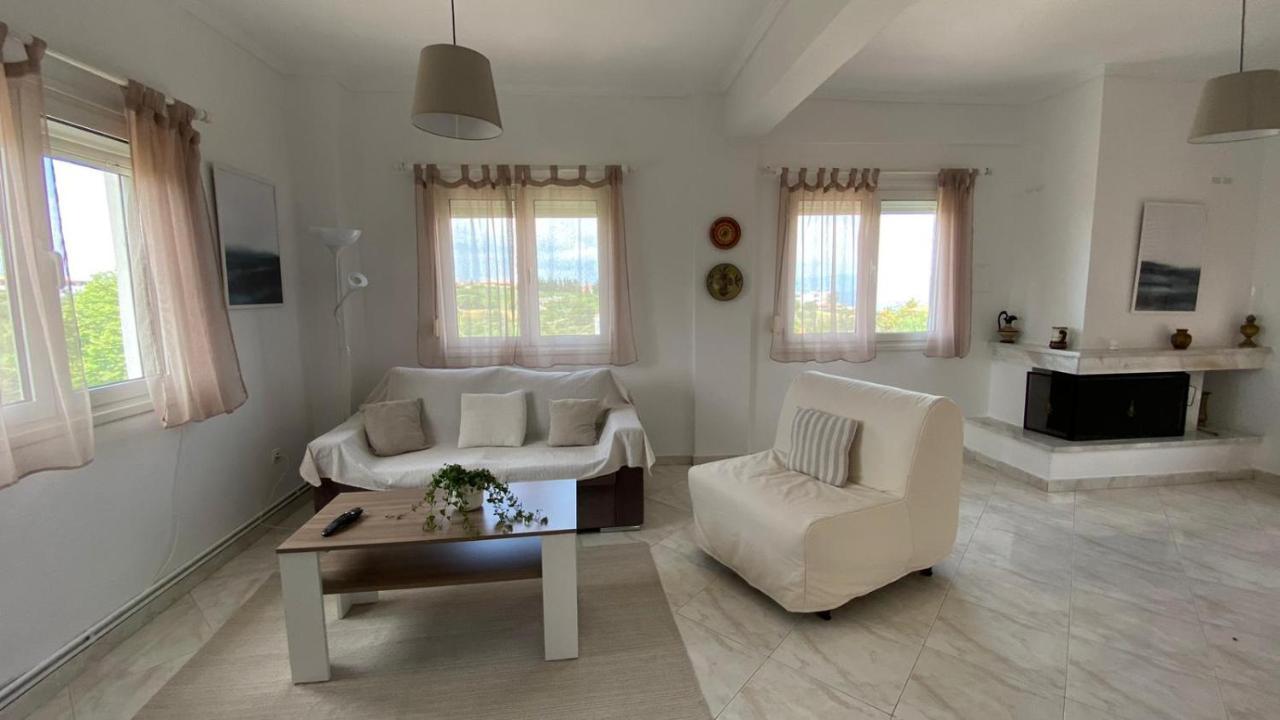 Amazing Sea View Loft, Afytos Apartment ภายนอก รูปภาพ