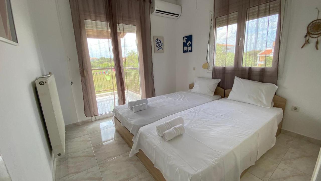 Amazing Sea View Loft, Afytos Apartment ภายนอก รูปภาพ