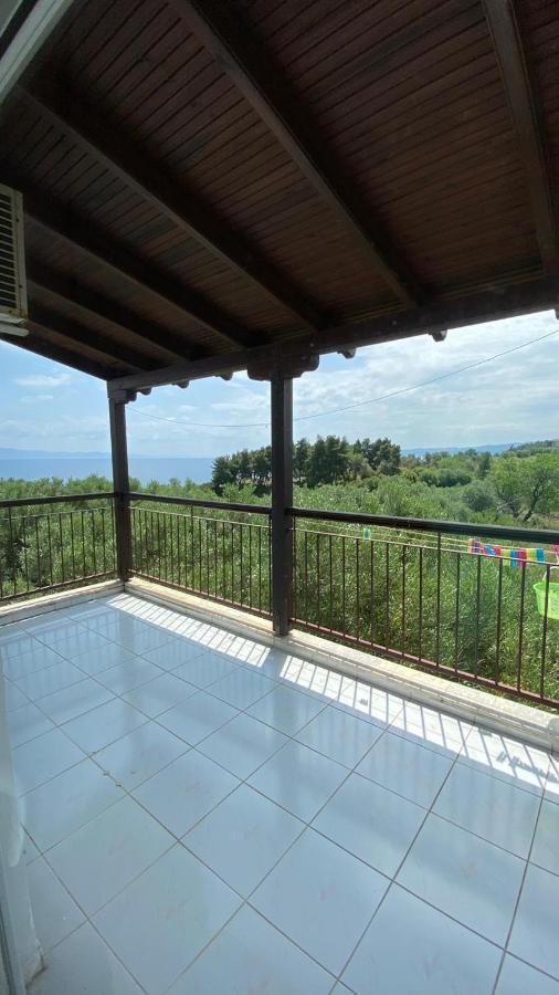 Amazing Sea View Loft, Afytos Apartment ภายนอก รูปภาพ