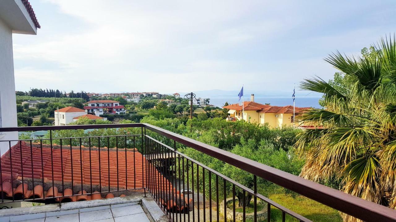 Amazing Sea View Loft, Afytos Apartment ภายนอก รูปภาพ